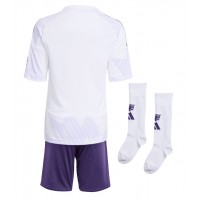 Manchester United Fotballklær Bortedraktsett Barn 2025-26 Kortermet (+ korte bukser)